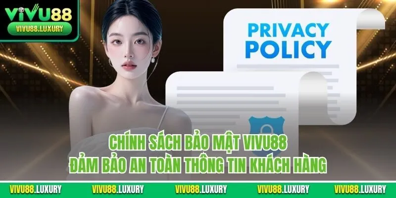 Chính sách bảo mật Vivu88 - Đảm bảo an toàn thông tin khách hàng
